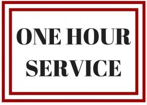 One Hour Service provided with qualified opticians