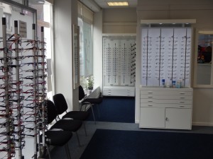 The Optic Shop Porthcawl Inside View angle