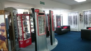 The Optic Shop Swansea branch inside store image